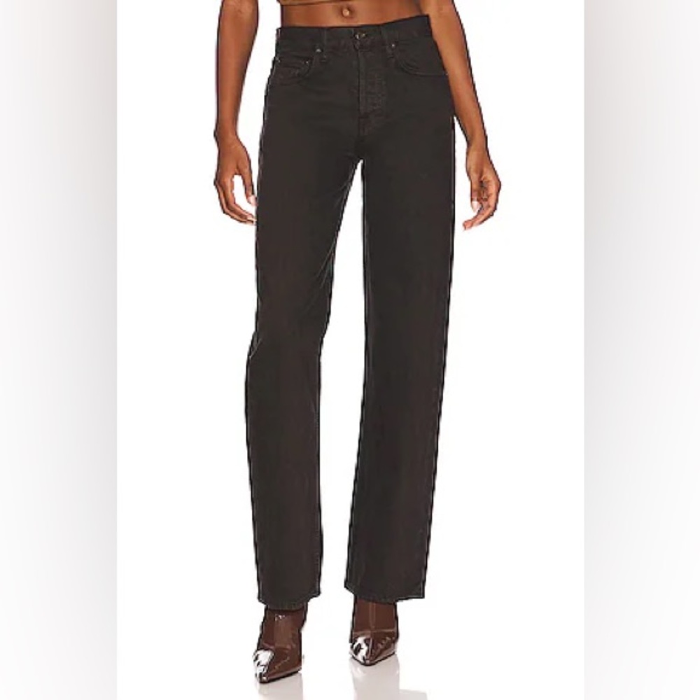 GRLFRND Bella Low Rise Boyfriend in Redwood Grove